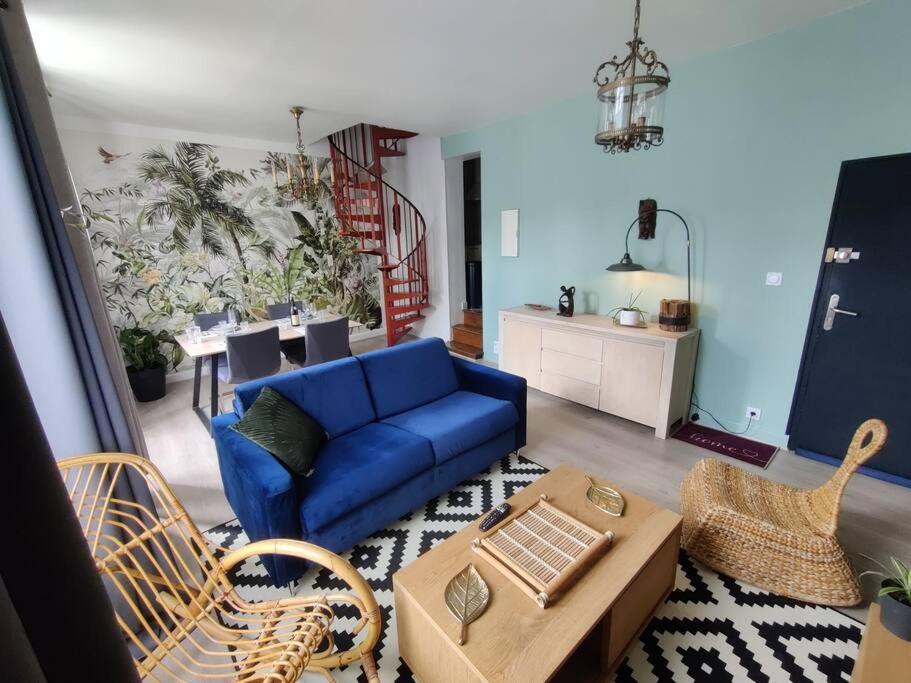 Le Tropica Appartement 2 Chambres, Plein Sud Centre Ville De Vitre Buitenkant foto